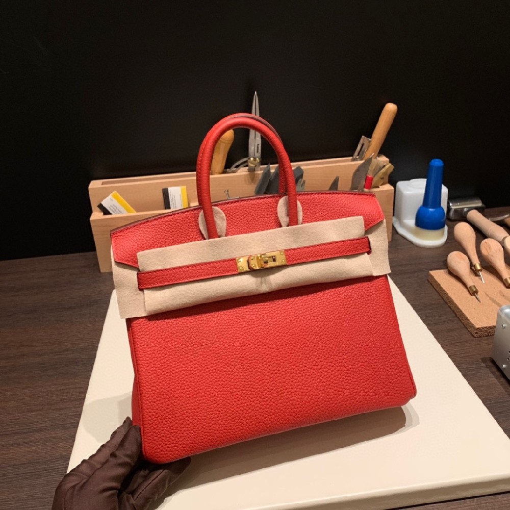 Birkin 25  S3 心红 金扣  💫 togo皮细腻柔软 版型完美 〰️经典耐看       公务休闲皆🉑  着货量日常使用也是足够的
