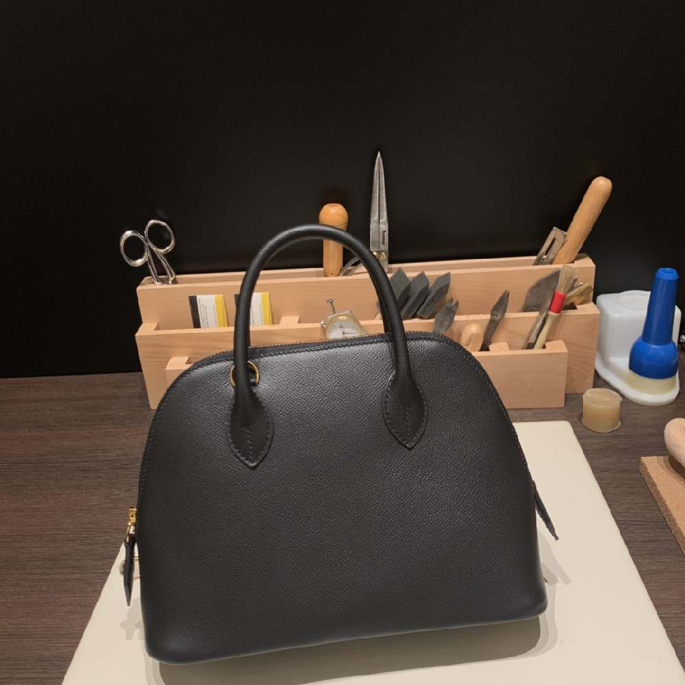 New [爱心]2021 全网独家首发 25cm bolide 正品打版 epsom  黑色 金扣