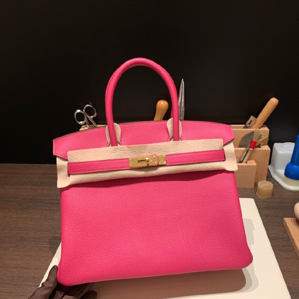 回货啦👏30cm birkin togo 糖果粉 金扣    冬季里的🍬 别致惊喜 不容易撞色
